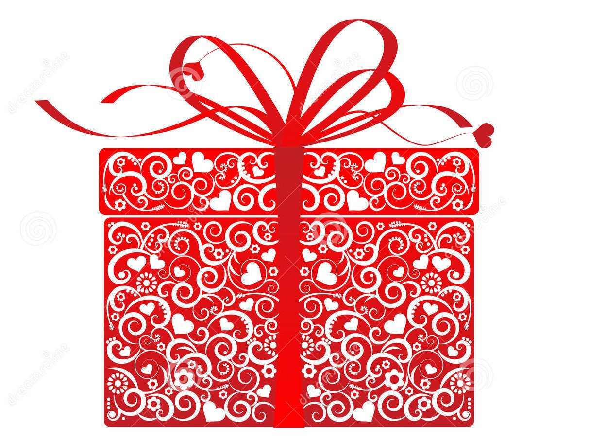 pacco regalo stilizzato